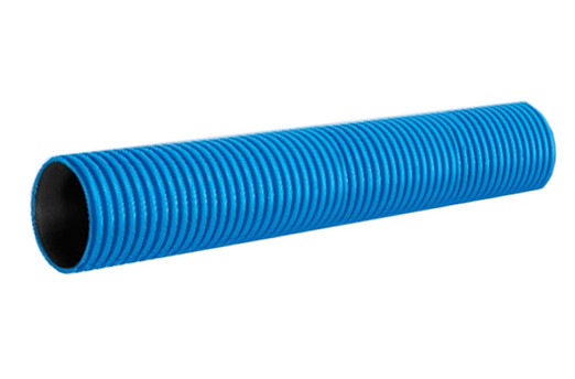 Труба для защиты кабеля гибкая тип 450 синяя d=50мм (100м, муфта)